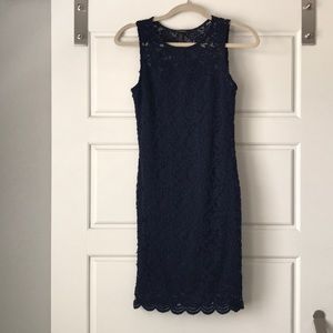 Navy Lace Dress Forever 21